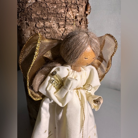 ⭐️ Liebchens Little Loved Ones Handcrafted Pine Baroness Angel Doll ⭐️ - Picture 8 of 9